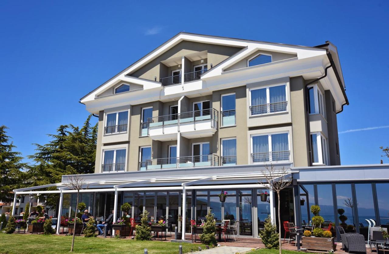 Vila Europa Hotel Struga Bagian luar foto